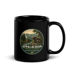 Black Glossy Mug